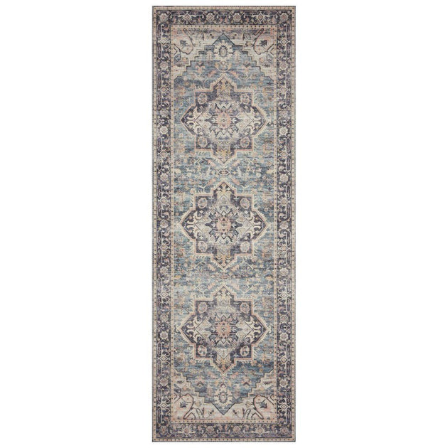 Loloi II Hathaway HTH 01 Navy / Multi Area Rug Fine Decor Direct