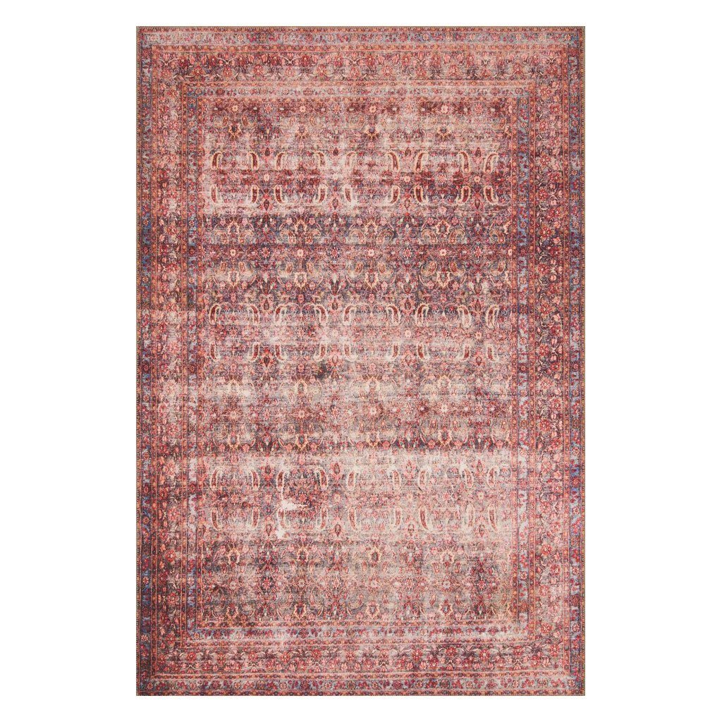 Loloi Loren LQ 05 Eggplant Crimson Area Rug Rugs Loloi 3' 6" x 5' 6" Rectangle