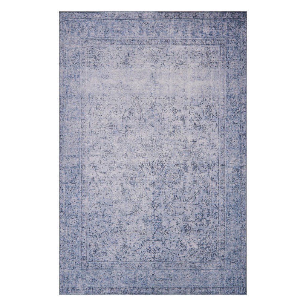 Loloi Loren LQ 09 Slate Area Rug Rugs Loloi 3' 6" x 5' 6" Rectangle