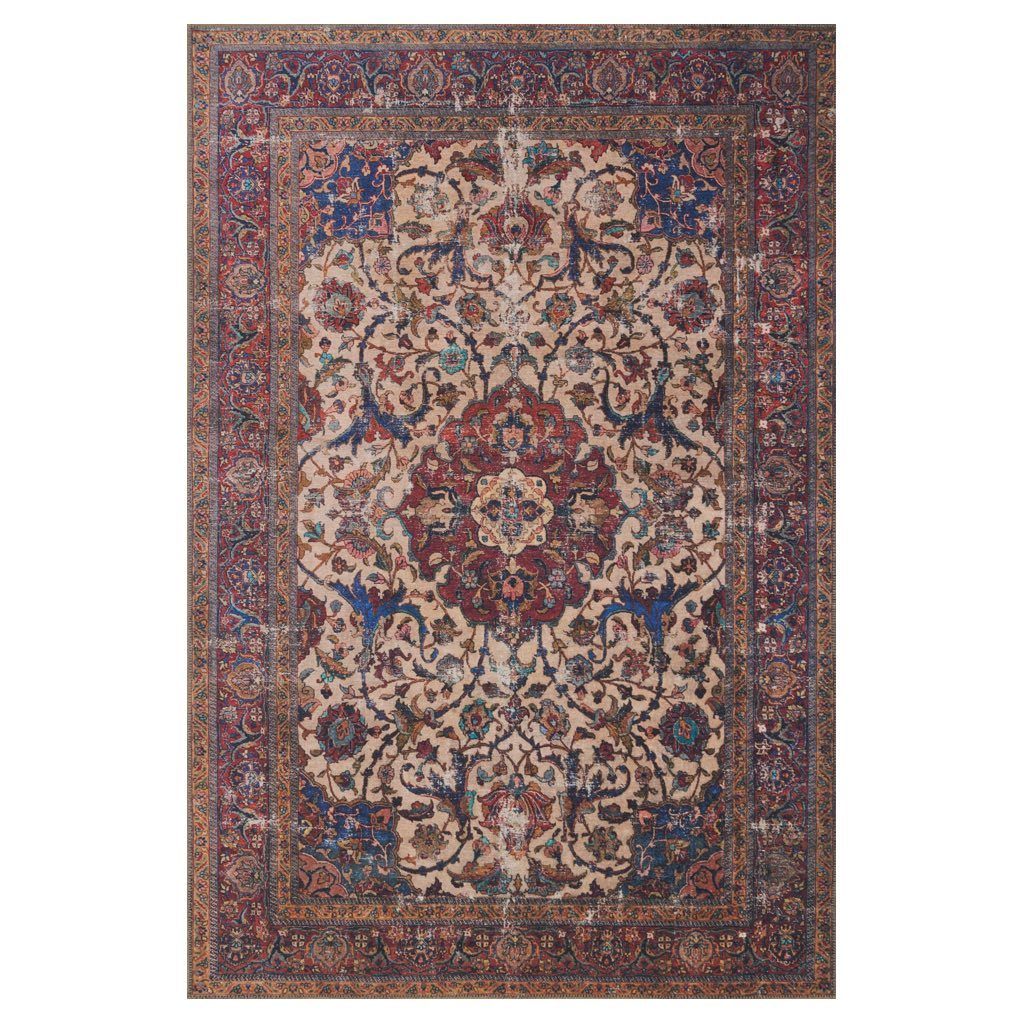 Loloi Loren LQ 11 Sand / Multi Area Rug Rugs Loloi 3' 6" x 5' 6" Rectangle