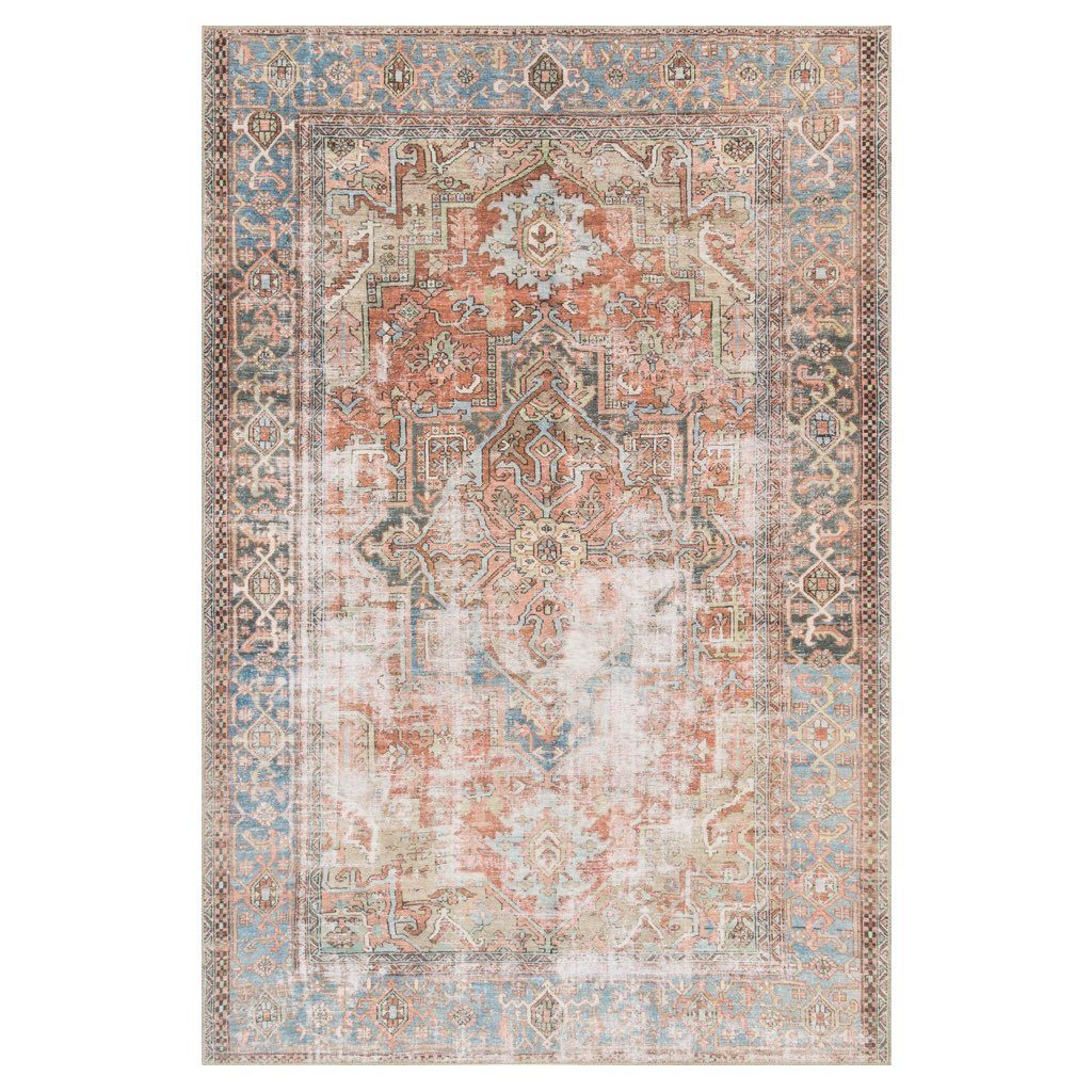 Loloi Loren LQ 15 Terracotta Sky Area Rug Rugs Loloi 2' 3" x 3' 9" Runner