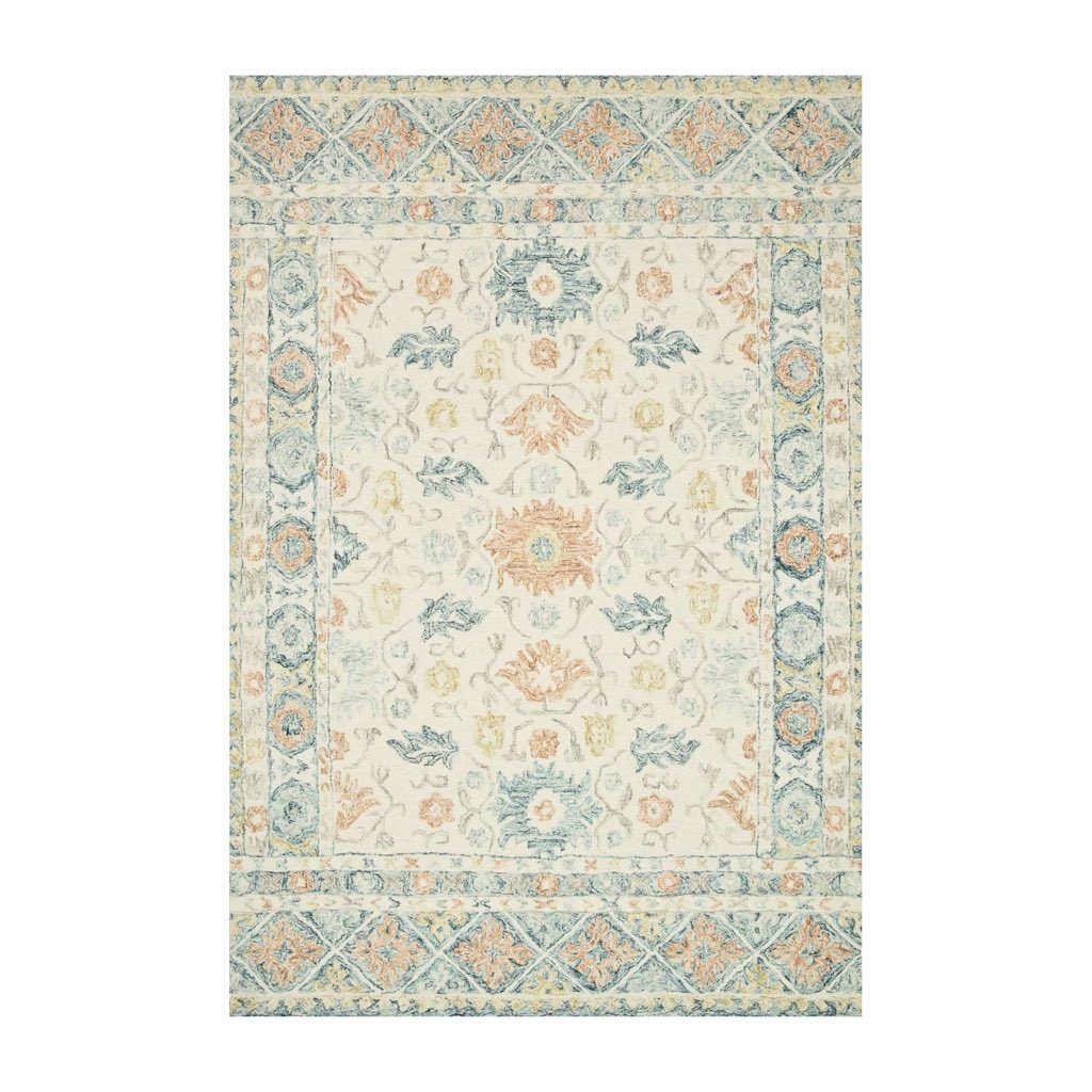 Loloi Norabel NOR 01 Ivory / Multi Area Rug Rugs Loloi 2’ 3" x 3’ 9” Rectangle