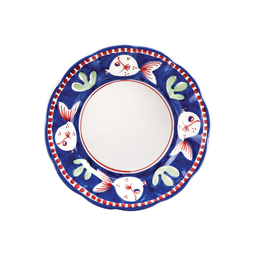 Vietri Campagna Pesce Salad Plate Dinnerware Vietri