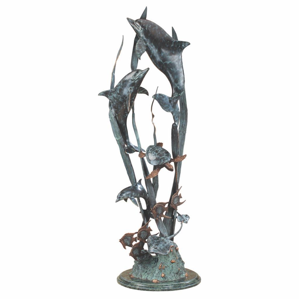 SPI Gallery Dolphin Seaworld Seascape Sculpture Sculptures SPI