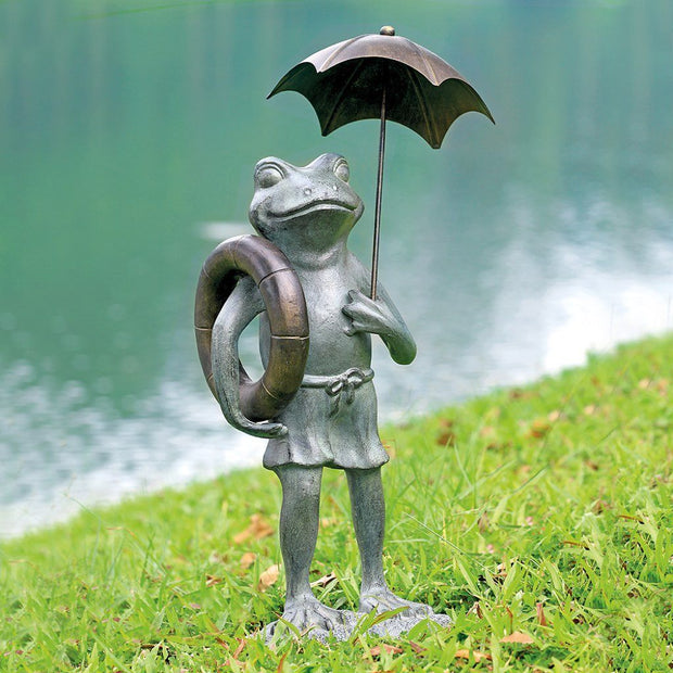 SPI Garden Pool Partner Frog Sculpture Sculptures SPI 