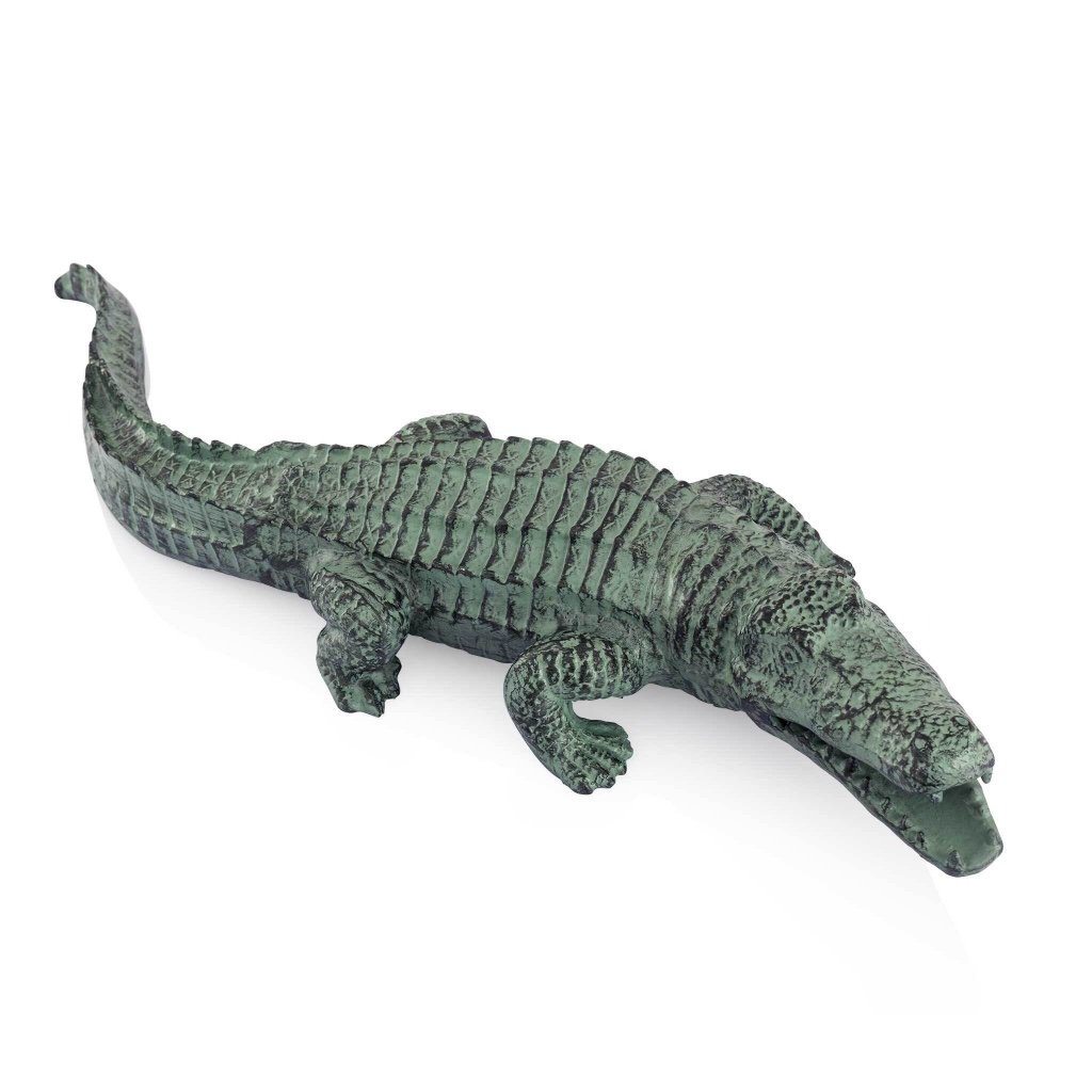 SPI Garden Mean Old Alligator Sculptures SPI