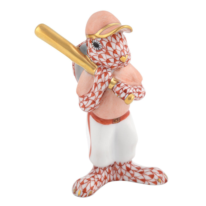 Herend Baseball Bunny Figurines Herend Rust