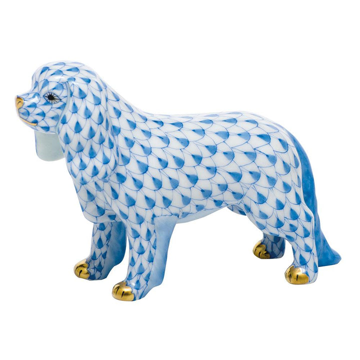 Herend Cavalier King Charles Spaniel Figurines Herend Blue