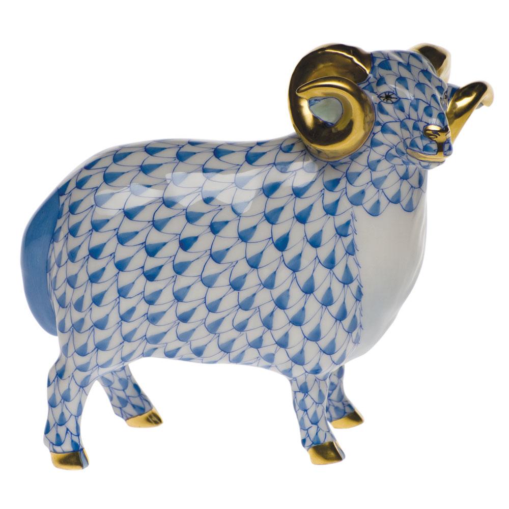 Herend English Ram Figurines Herend