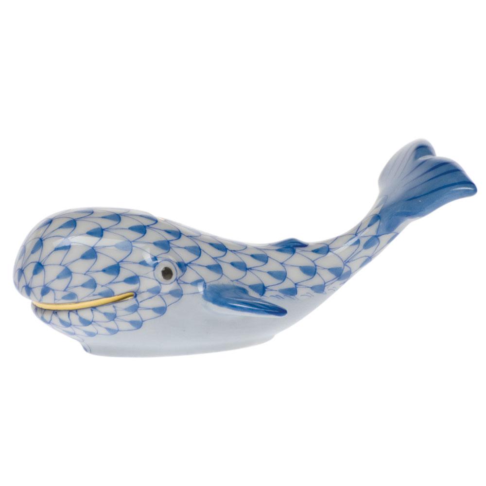 Herend Baby Whale Figurines Herend