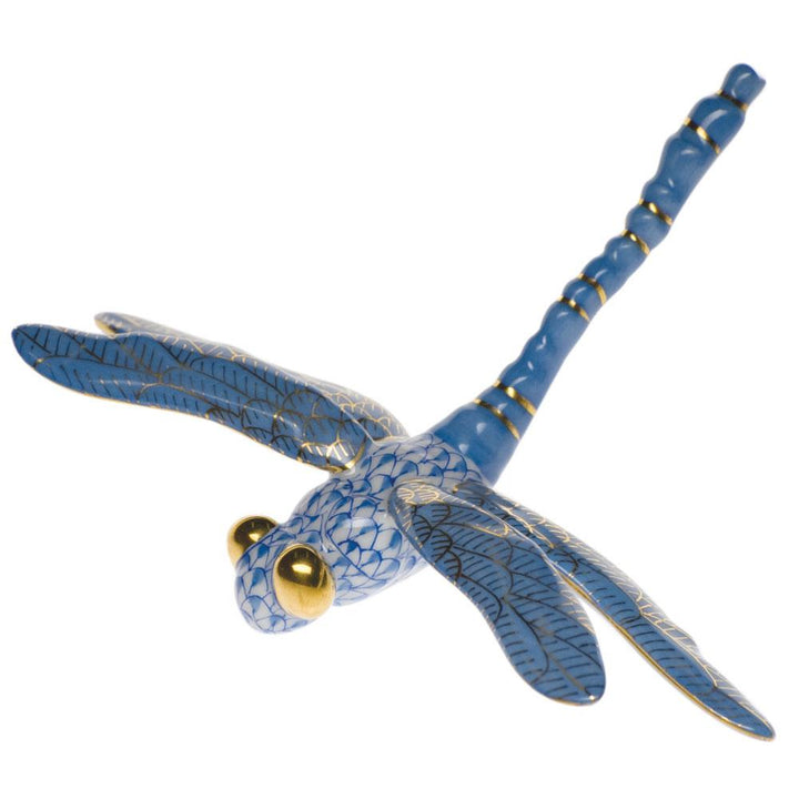 Herend Dragonfly Figurines Herend Blue