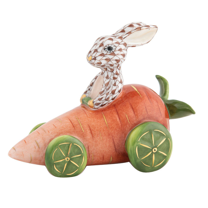 Herend Carrot Car Bunny Figurines Herend Chocolate