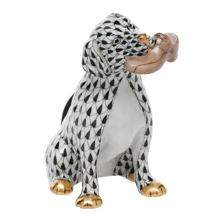 Herend Bella With Shoe Figurines Herend Black