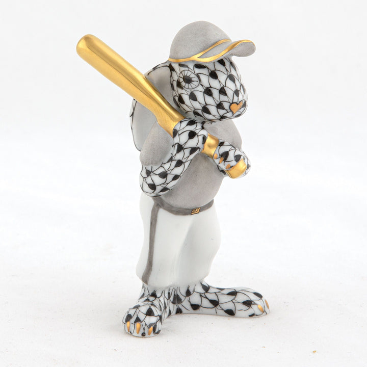 Herend Baseball Bunny Figurines Herend Black