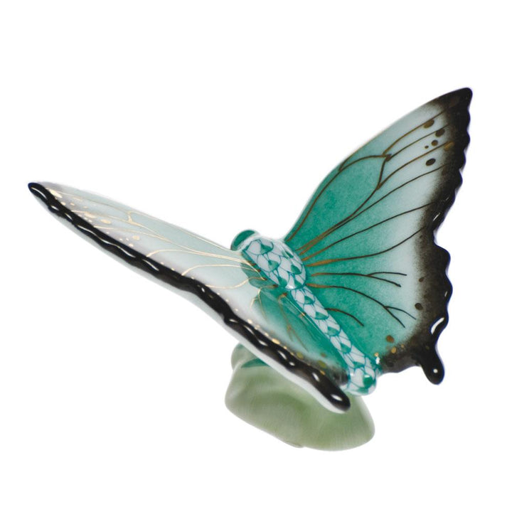 Herend Butterfly Figurines Herend Green