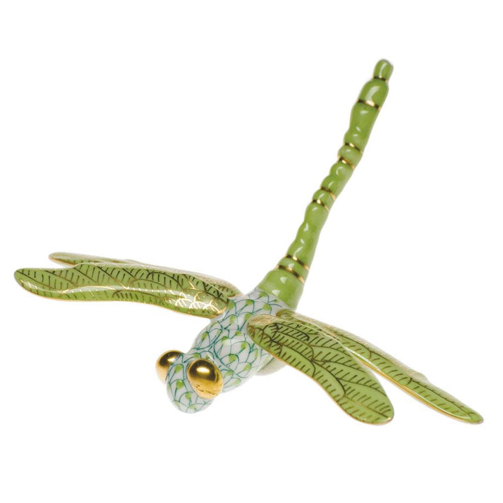 Herend Dragonfly Figurines Herend Lime Green
