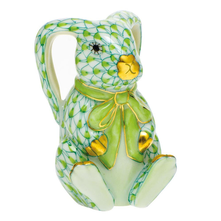 Herend Bunny Ears Figurines Herend Lime Green