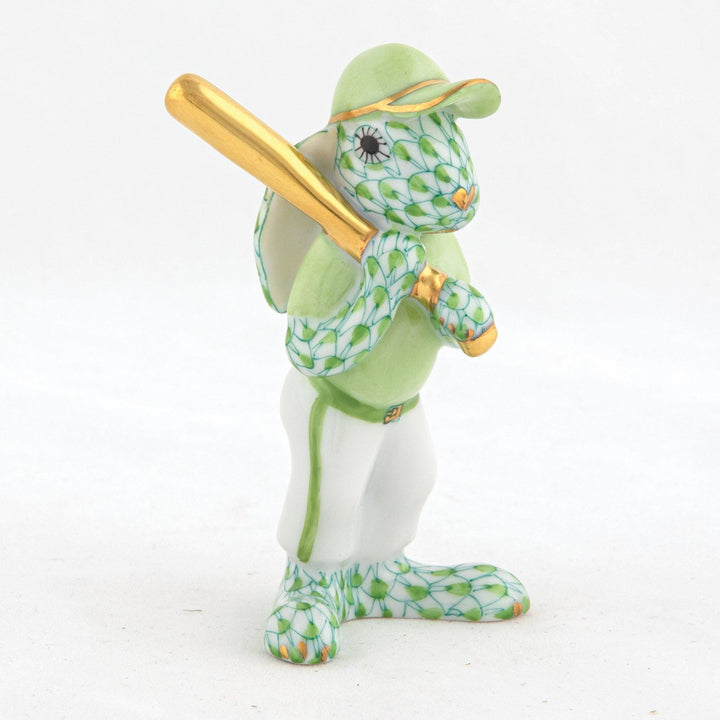 Herend Baseball Bunny Figurines Herend Lime Green