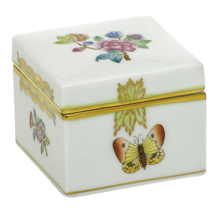 Herend Square Box Figurines Herend Modified Queen Victoria