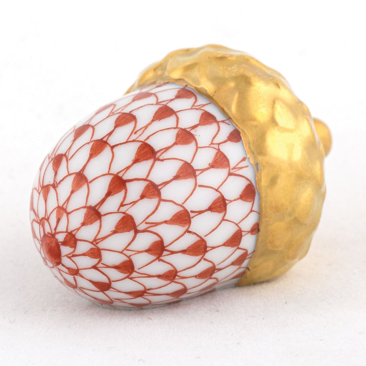 Herend Acorn Figurines Herend Rust