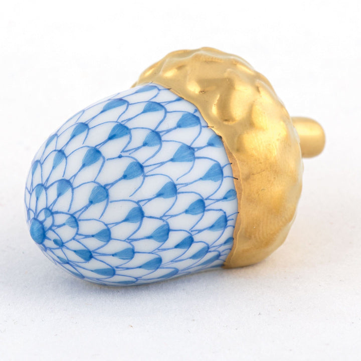 Herend Acorn Figurines Herend Blue