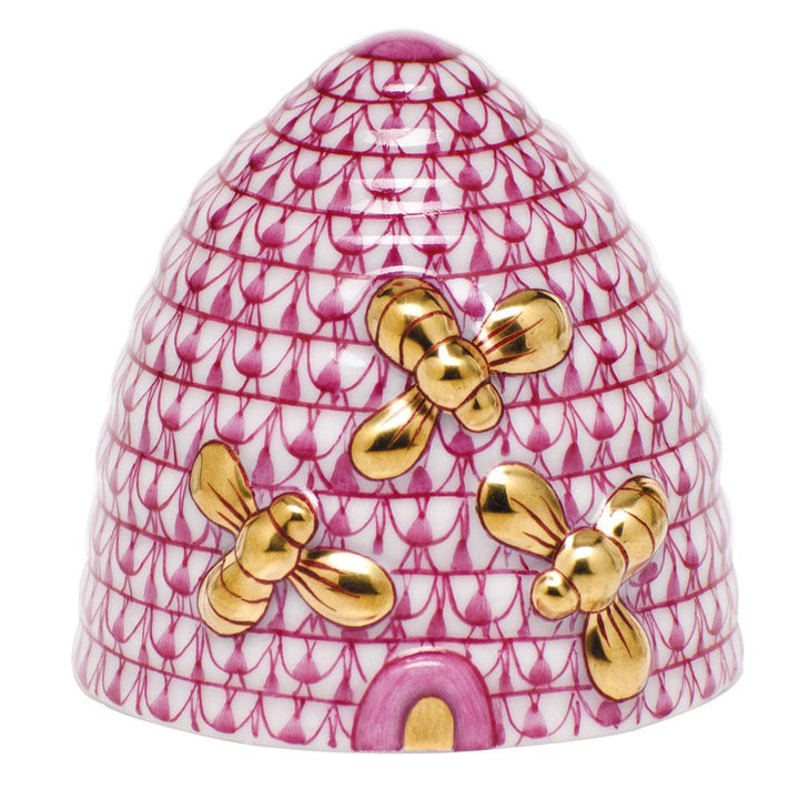 Herend Beehive Figurines Herend Raspberry (Pink)