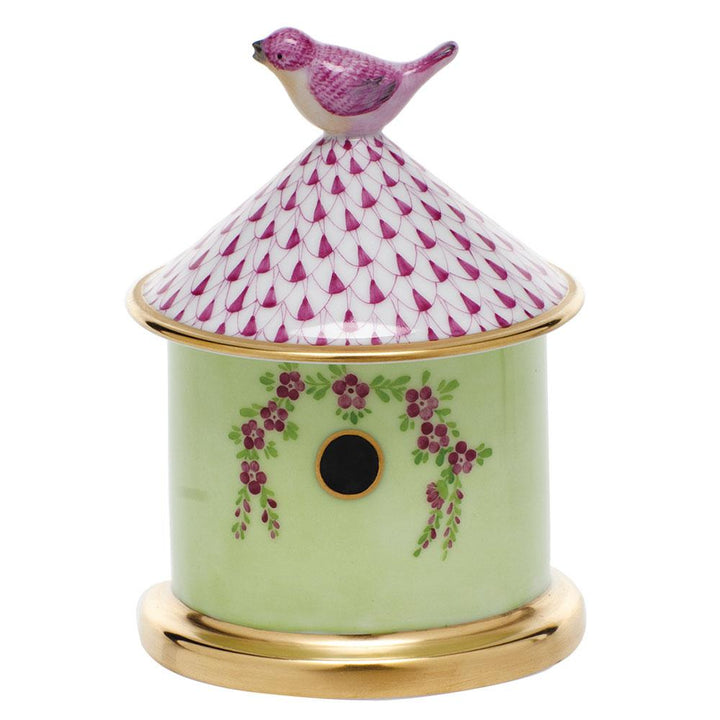 Herend Bird House Box Figurines Herend