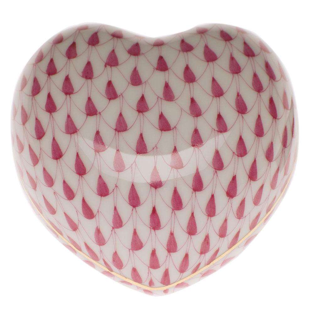 Herend Heart Paperweight Figurines Herend