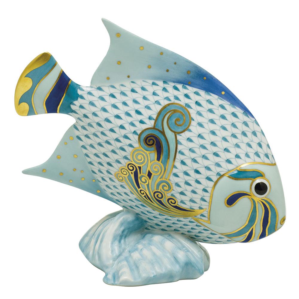 Herend Parrot Fish - Limited Edition Figurines Herend