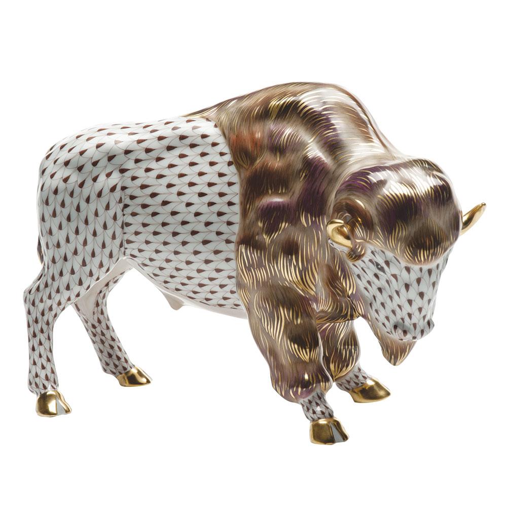 Herend Bison - Limited Edition Figurines Herend
