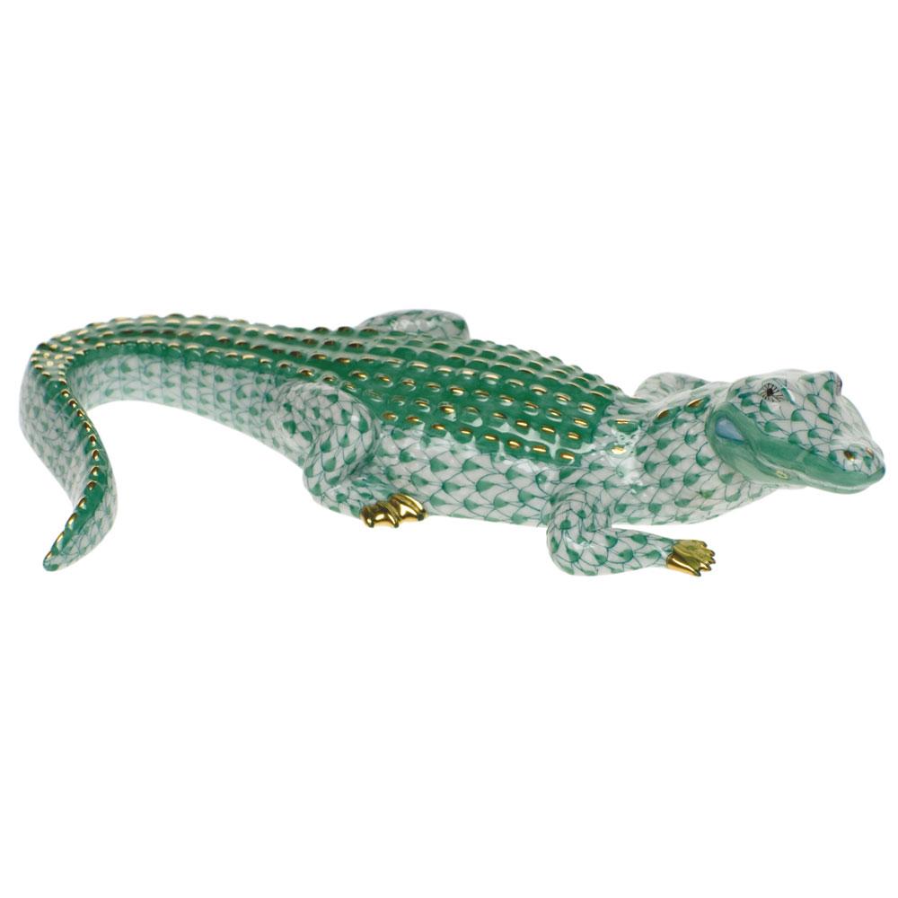 Herend Alligator Figurines Herend