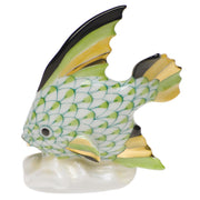 Herend Fish Table Ornament Figurines Herend Lime Green 