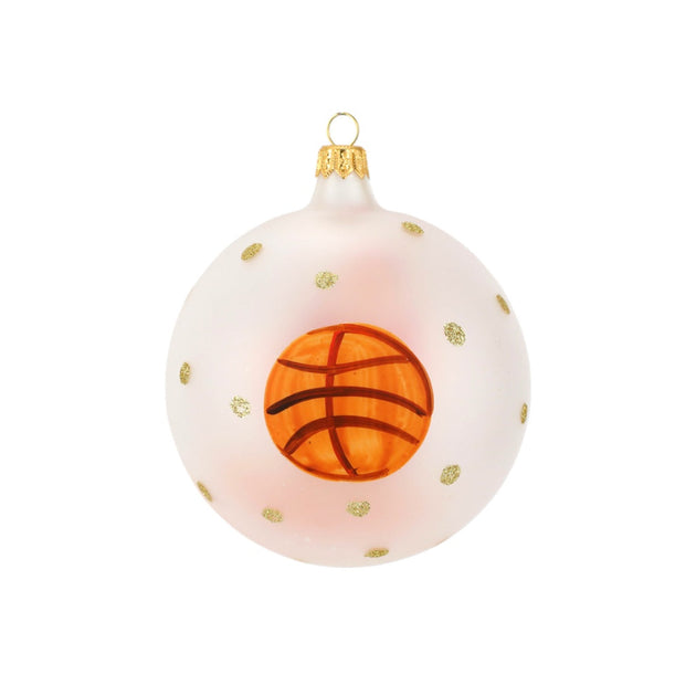 Vietri Old St. Nick Basketball Ornament Fine Decor Direct