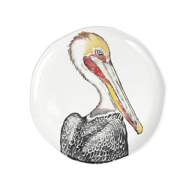 Vietri Pesca Pelican Round Platter Dinnerware Vietri