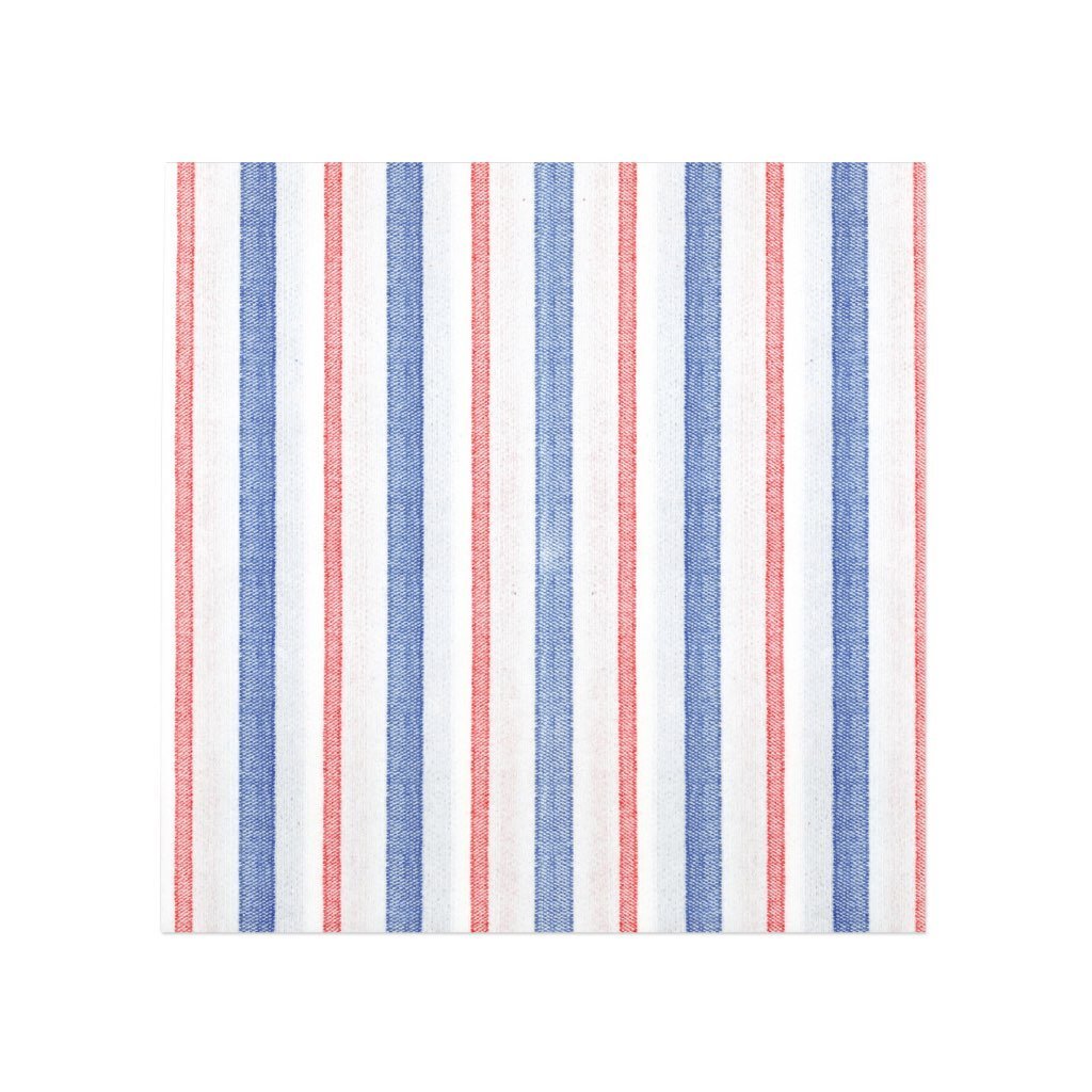 Vietri Papersoft Napkins Americana Stripe Dinner Napkins Dinnerware Vietri Pack of 20