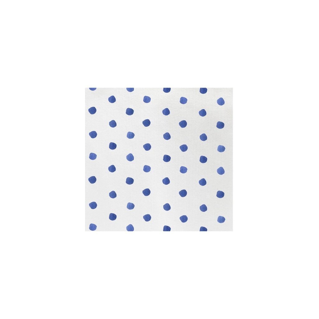 Vietri Papersoft Napkins Dot Blue Cocktail Napkins Dinnerware Vietri