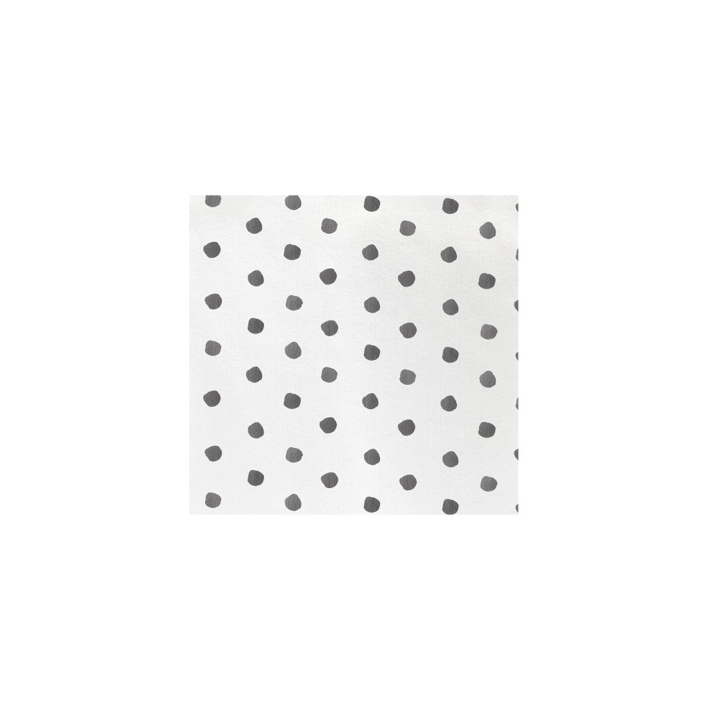 Vietri Papersoft Napkins Dot Gray Cocktail Napkins Dinnerware Vietri