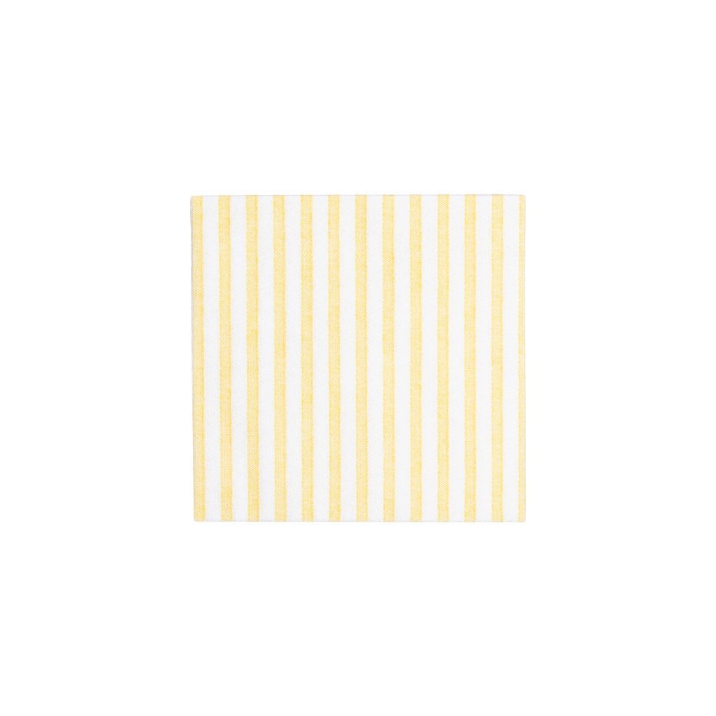 Vietri Papersoft Napkins Capri Yellow Cocktail Napkins Dinnerware Vietri