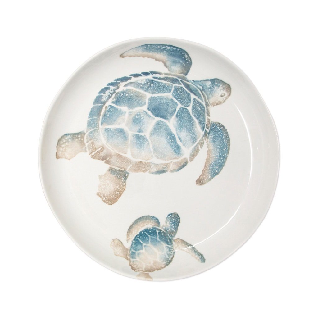 Vietri Tartaruga Round Shallow Bowl Dinnerware Vietri