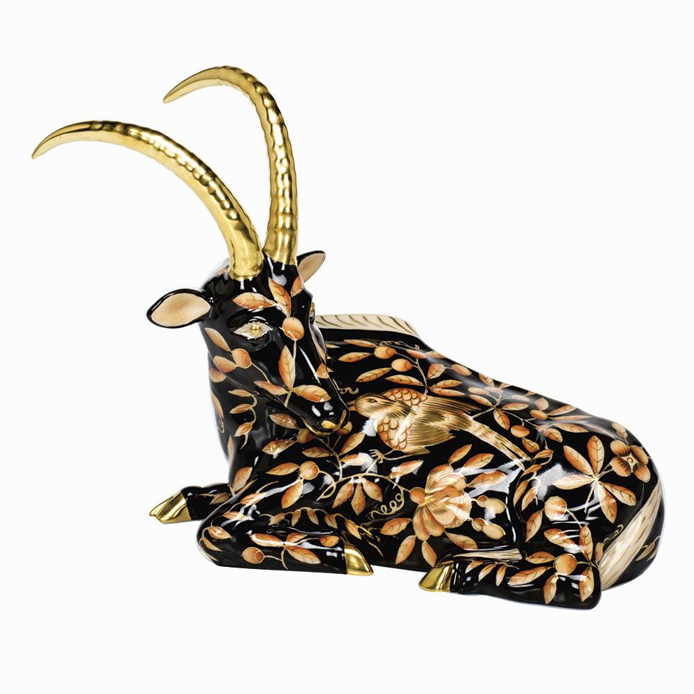 Herend Antelope - Limited Edition Figurines Herend