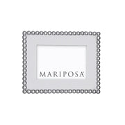 Mariposa Pearled 4" x 6" Engravable Frame Picture Frames Mariposa 
