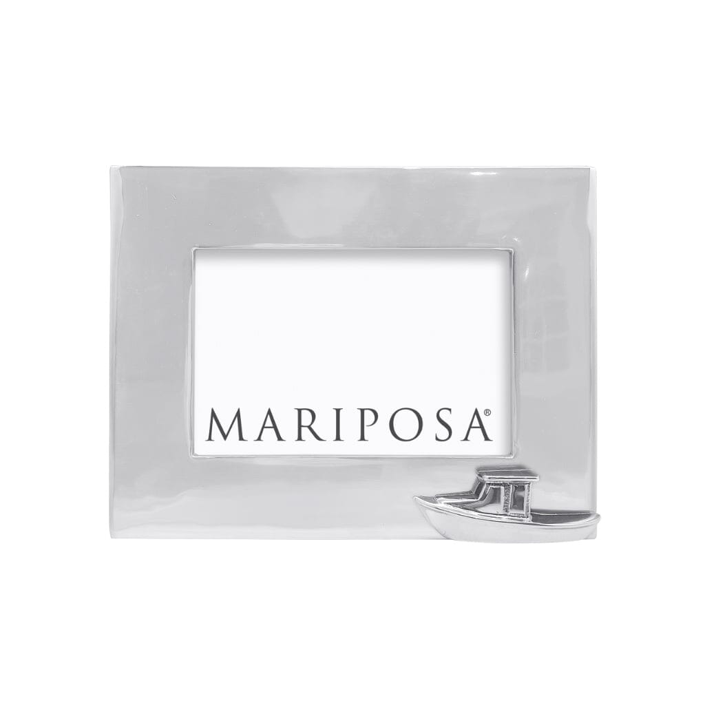 Mariposa Motorboat 4" x 6" Engravable Frame Picture Frames Mariposa 