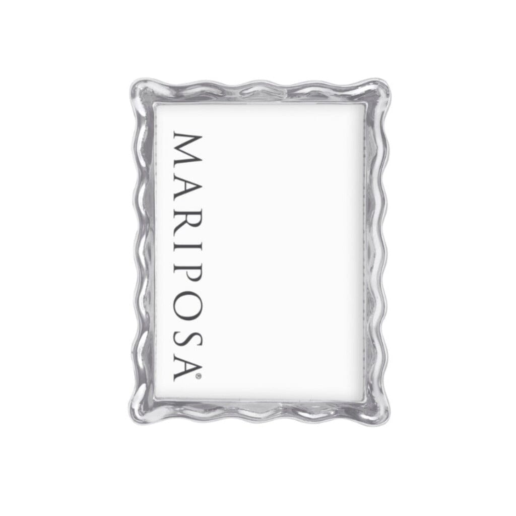 Mariposa Wavy 5" x 7" Frame Picture Frames Mariposa 
