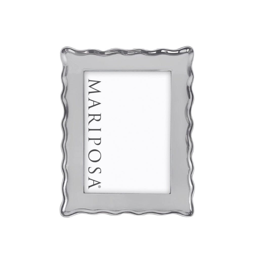 Mariposa Wavy Engravable 5" x 7" Frame Picture Frames Mariposa 