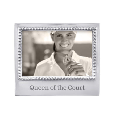 Mariposa Queen of the Court Beaded 4" x 6" Frame Picture Frames Mariposa 