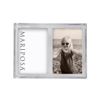 Mariposa Signature 4" x 6" Double Frame Picture Frames Mariposa 