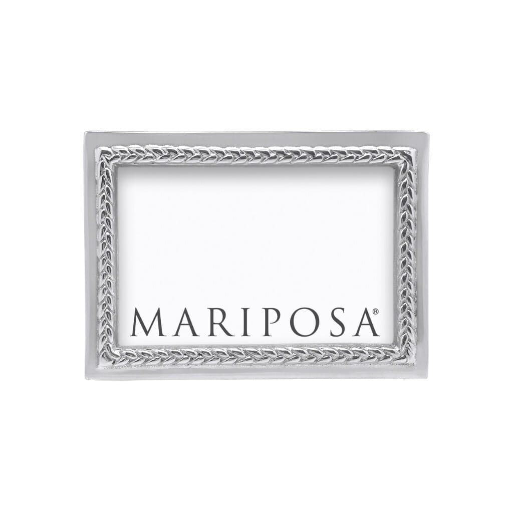 Mariposa Braided 4" x 6" Frame Picture Frames Mariposa 