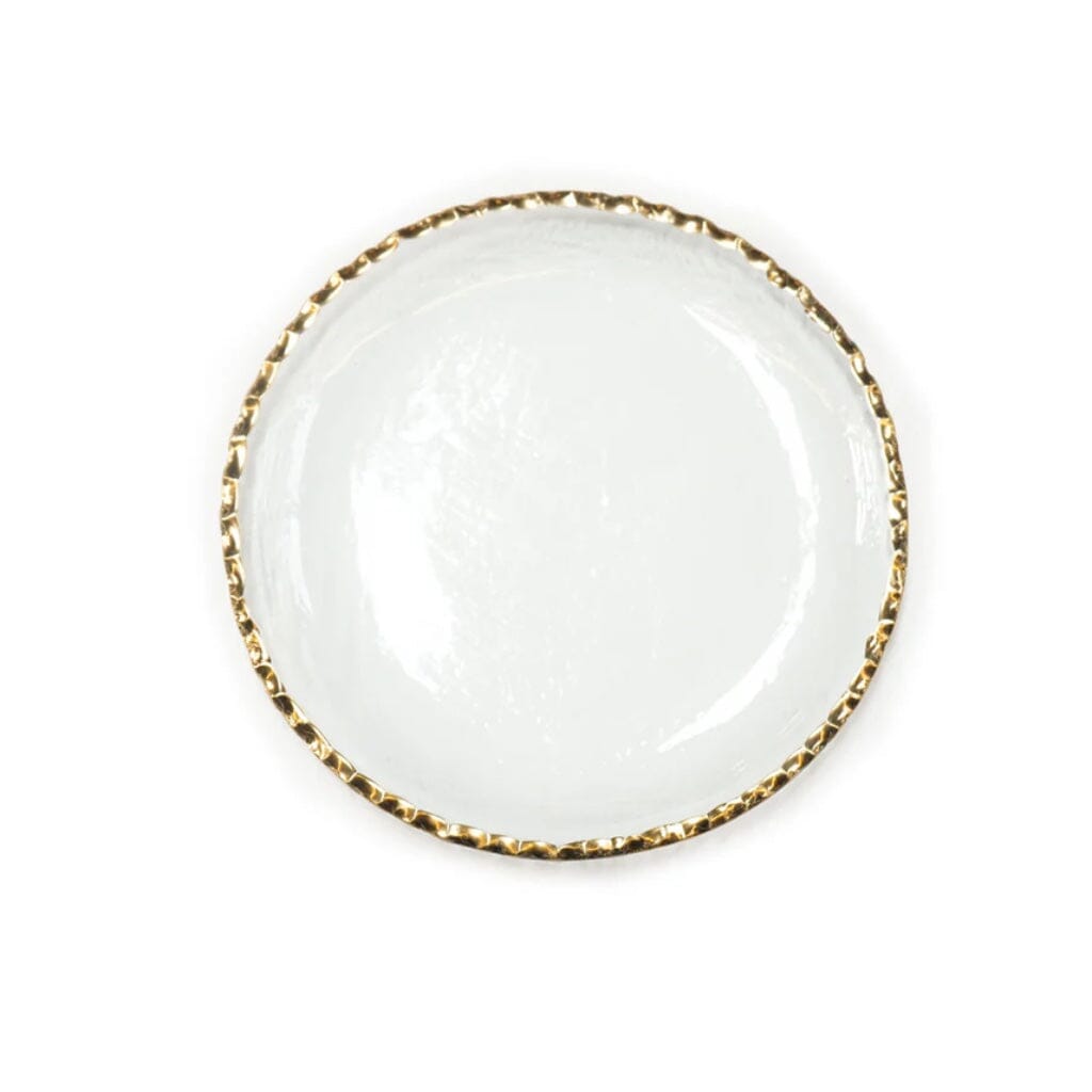 Annieglass Edgey Salad Plate - 8.5" Dinnerware Annieglass Gold 