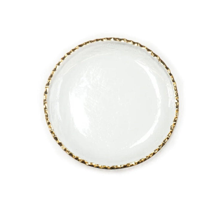 Annieglass Edgey Salad Plate - 8.5" Dinnerware Annieglass Gold 