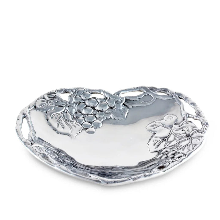 Arthur Court Coupe Tray - Grape Heart Trays Arthur Court 